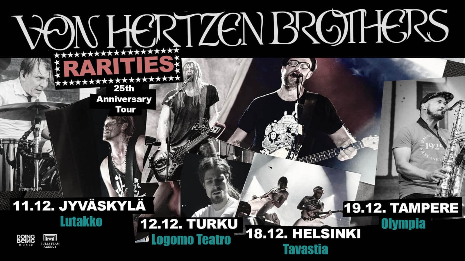 Von Hertzen Brothers Rarities Tour